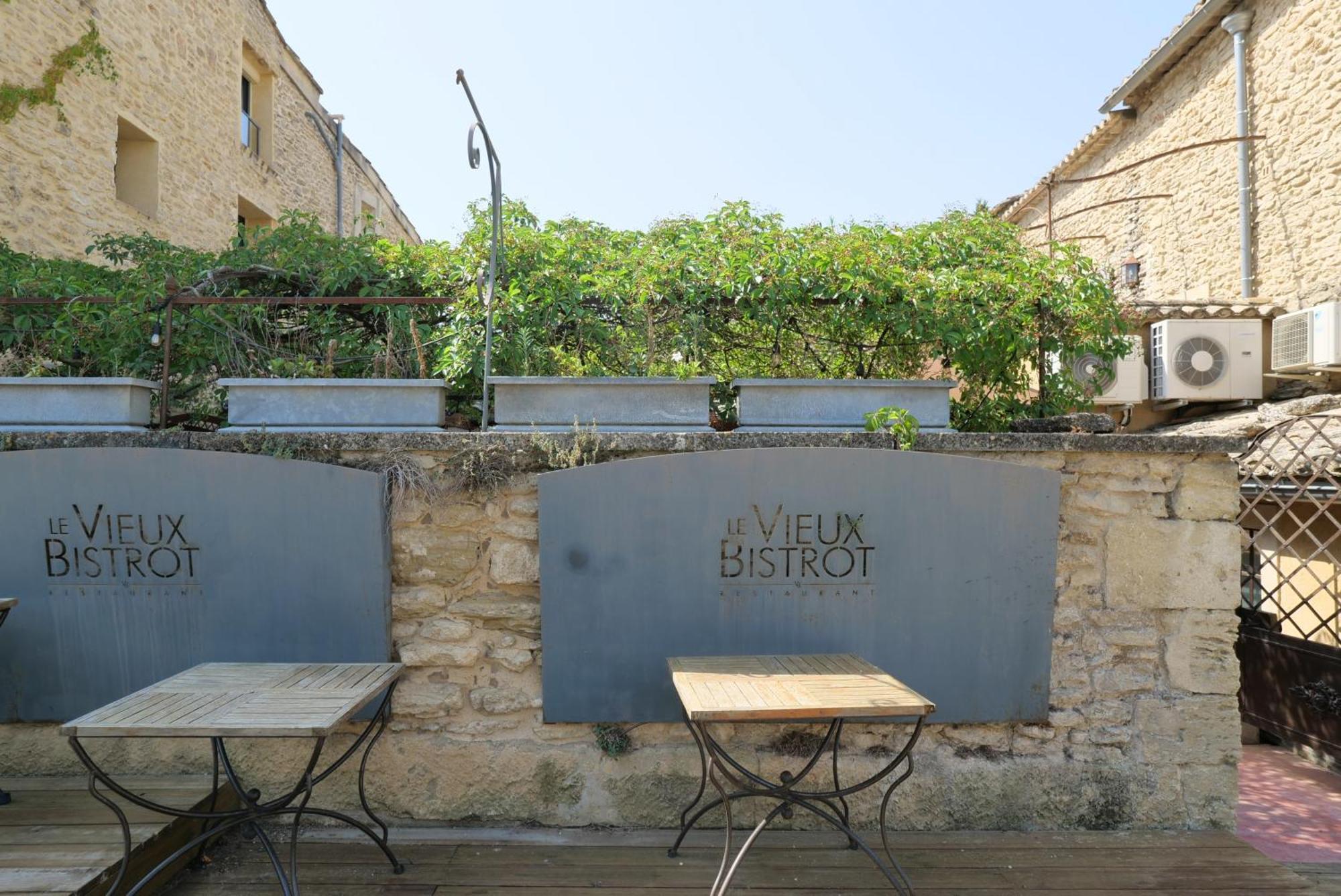 Chambres Du Vieux Bistrot Cabrières-dʼAvignon Екстериор снимка